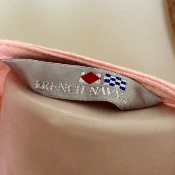 Plus Sized Vintage French Navy Dress - Picture 6 of 6